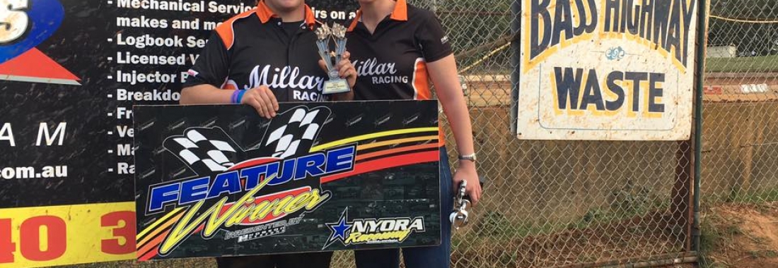 Millar Siblings Dominate Nyora Millar Siblings Dominate Nyora